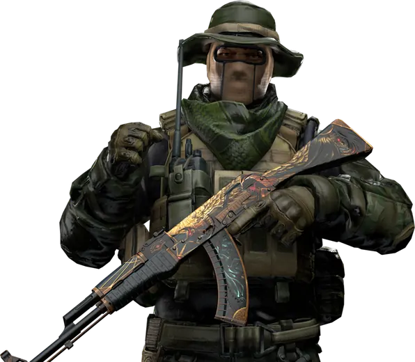 Агент CS2 в тактическом снаряжении — сервер STANDOFF BHOP
