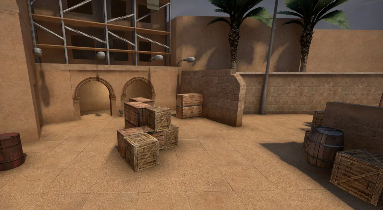 Скриншот карты Sandstone Classic в Counter-Strike 2